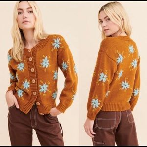 Shop Zoco Embroidered Button Down Cardigan Tach Clothing Lookalike